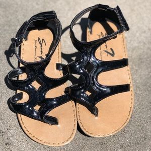 Seven7 Girls Premium Footwear Patent Sandals